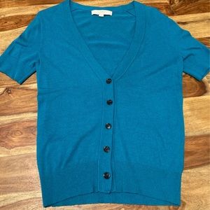 Anne Taylor Loft short sleeve cardigan, size S
